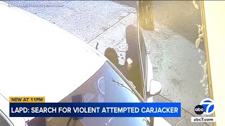 Man attempts to carjack women in 3 separate Los Angeles incidents