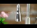 Product Profile: SASHA - Brushed Stainless Steel Empire Kitchen Faucet