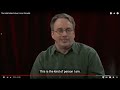 Linus Torvalds talks about Elon Musk (Tesla)