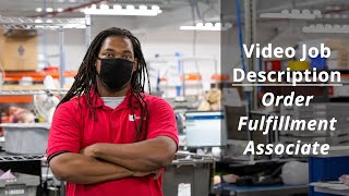 Radwell Video Job Description: Order Fulfillment Associate