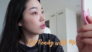 GRWM + Short Vlog I 친구랑 밥먹고 고양이 보러간 날 I 김갈릭