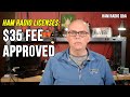 $35 Amateur Radio Application Fee Published in the Federal Register - Ham Radio Q&A