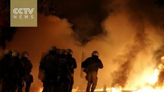 Violence erupts in Athens on anniversary of 2008 police shooting