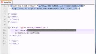 Beginner JavaScript Tutorial 4 Different Types of Variables