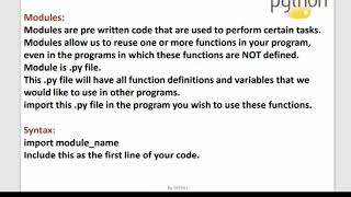 Python # 39 | Modules | sys module | path| import| from import *