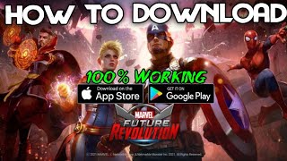 How to download Marvel Future Revolution | Tips And Guide | Mobile Games 2021