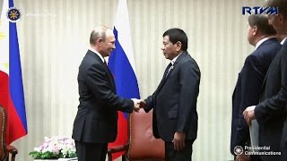 Putin formally invites Duterte to visit Russia