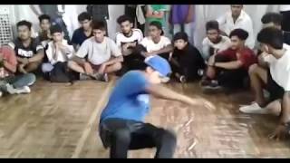 B boy prashant top 16   selection qualifier round Vol 3 underground battle in Bhopal