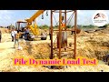 Pile Dynamic Load Test PDA Methodology Live Step by Step Procedure Working Pile Test