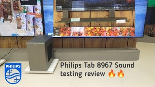 Philips Tab 8967 Dolby Atmos Sound test \u0026 review 🔥|| All pros and cons discussed 🔥