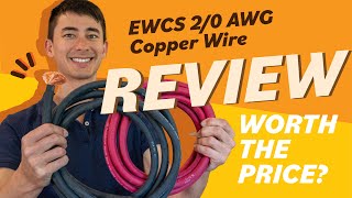 EWCS 2/0 AWG Wire Review - Welding \u0026 Battery Cable