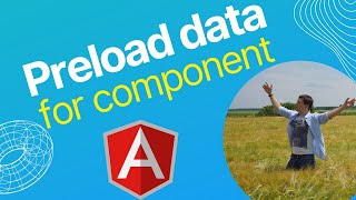 Angular - How to preload data for component