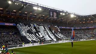 Cupfinalen 2019 Herlig Vikinghordene tifo før kampen