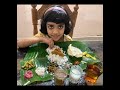 ഞങ്ങളുടെ വീട്ടിലെ സദ്യ 😋🌷 sadhya at home🏠🌳 hannu s gallery