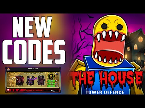 *NEW* ALL WORKING UPDATE CODES FOR THE HOUSE TD! ROBLOX THE HOUSE TD CODES 2024