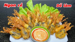 Mực chay chiên giòn đãi khách ai cũng khen