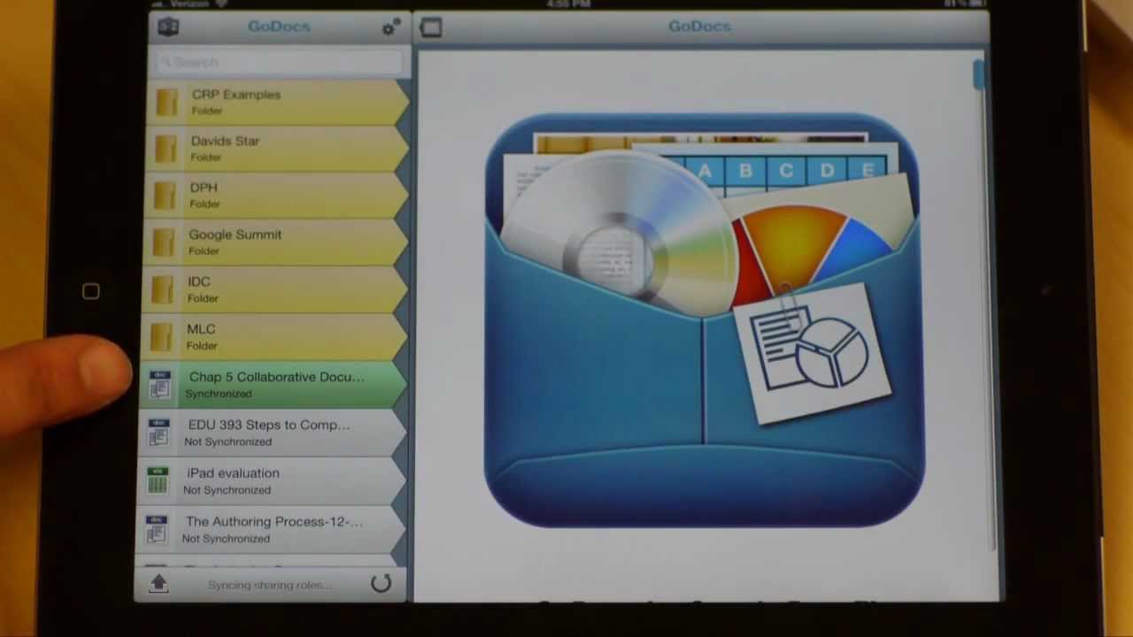 Ipad Apps Google Docs Youtube