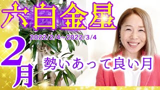 【２月☆六白金星】勢いがあってよい月🌟六白金星の星の方の運の流れをお伝えします☆彡