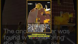 Chandrayaan-3 discovers 160-km-wide moon crater | WION Originals