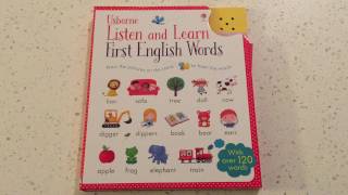 Usborne Listen and Learn First English Words