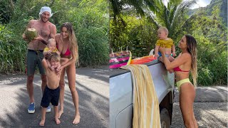 Family surf day| Exploring Oahu | happy waves