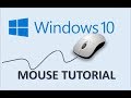 Windows 10 - How to Use Mouse - Computer Skills Tutorial for Beginners - Tips and Tricks Basics PC