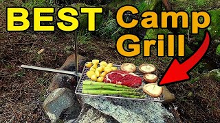 Best Motorcycle Camping Grill | Zalderan Grill - Replaces Firebox Stove