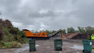 Doppstadt AK640K Grinder at EcoVerse training demo Part Deux