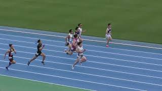 ⑬注目！男子100m決勝 第77回東京都高等学校陸上競技対抗選手権大会20240512