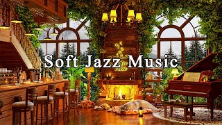 Soft Jazz Instrumental Music at Cozy Coffee Shop Ambience for Work, Study, Focus