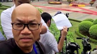 Chuẩn bị đón TT Obama tại phủ Chủ Tịch NNVN