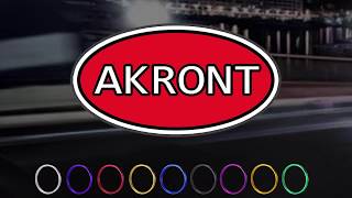 Akront rim วงล้อลิขสิทธิ์แท้ แข็ง หนา สีทน l PTM Racing