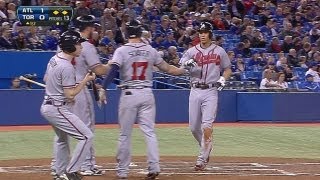 ATL@TOR: Freeman's single gets Braves on the board