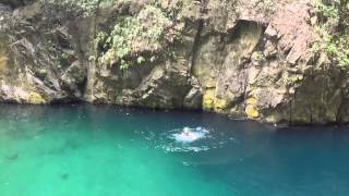 Charco Azul, Cañón San Cristóbal, Aibonito-Barranquitas