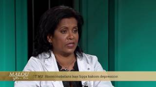 PMS och klimakteriet kan orsaka depression - Malou Efter tio (TV4)