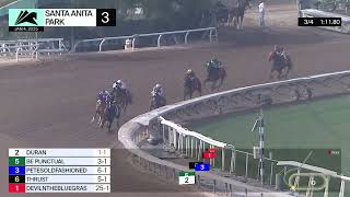 Santa Anita Park Carrera 3 - 4 de Enero 2025