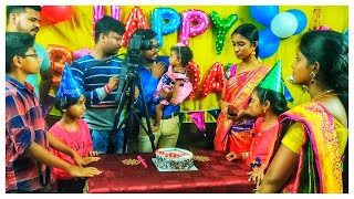 Subi kutty 1st short film making video | Yazhini short film making #subikutty #subiksha #AnbuMagal