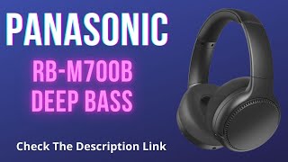 Panasonic RB M700B Deep Bass Wireless Bluetooth Immersive Headphones