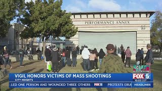 Vigil Honors Victims Of Mass Shootings