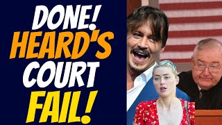 AMBER'S FINISHED - Amber Heard ADMITS Her Defense FAILED And Now She's DESPERATE! | Celebrity Craze
