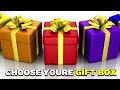 Choose youre gift box🧊🗂 | Blue | Red | Yellow