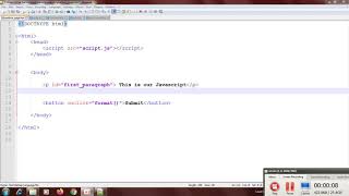30. JAVASCRIPT TUTORIAL - Change element by tag name
