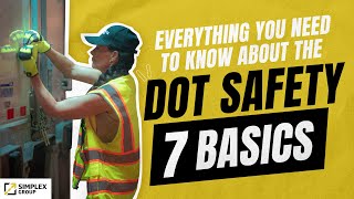 7 DOT/FMCSA Safety Compliance BASICs Categories