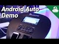 Android Auto Demonstration at Hyundai