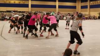 USARS Roller Derby RollerCon 2016 Full Game - Bowie vs Freddie