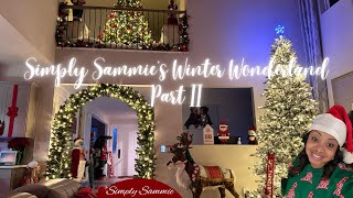 Christmas House Tour Part II | Sammie's Winter Wonderland