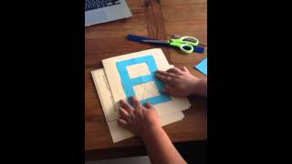 Make you own Block Letter Stencils