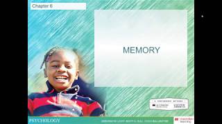 PSY123 Chapter 6 - Memory