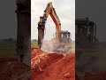 rock 🪨 vs excavator trending jcb3dx youtube excavator live truck dozers jcb dozer dojer