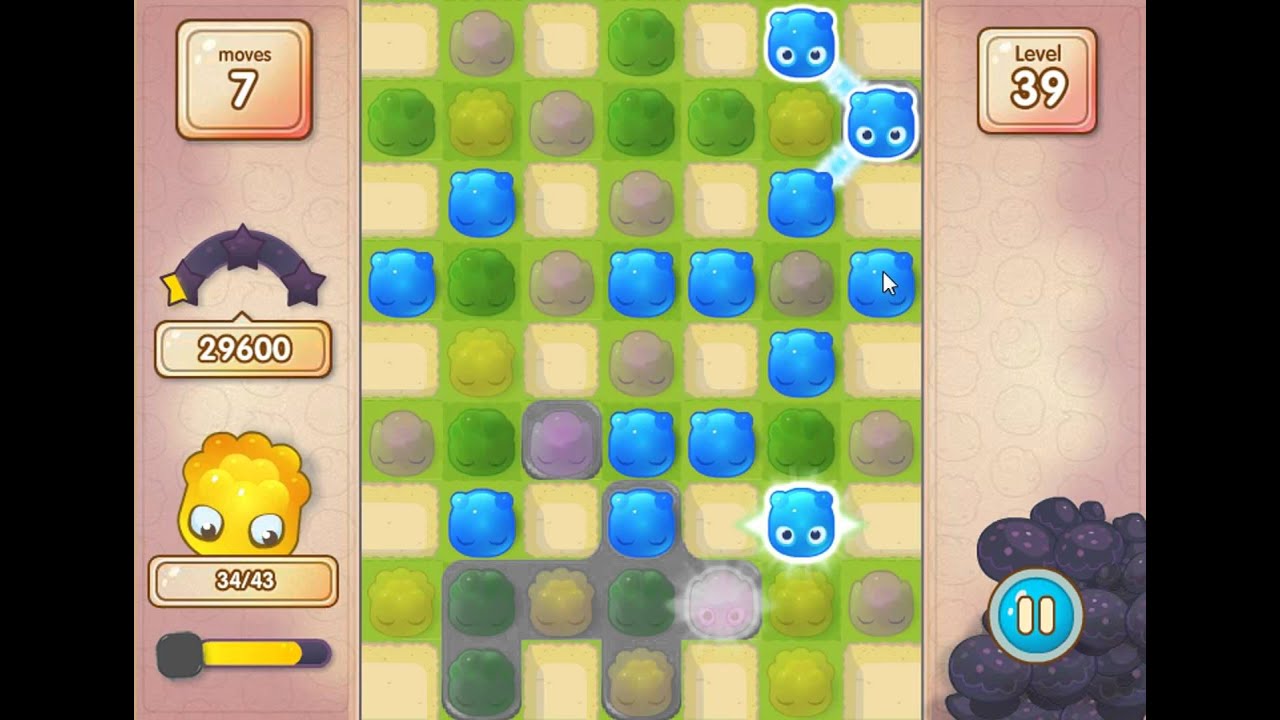Jelly Splash Level 39 Youtube